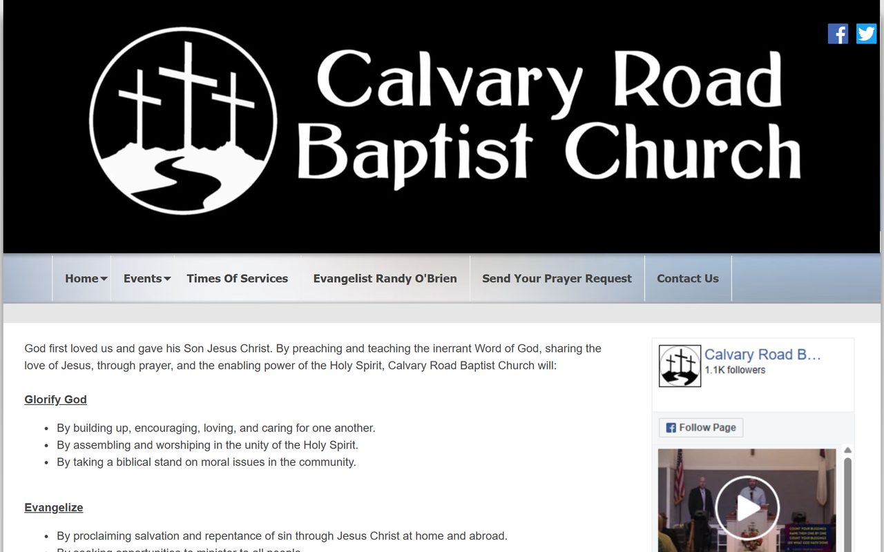 The previous statement of faith page, one long unbroken wall of text